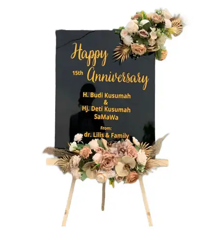 Papan Bunga Akrilik Sikapak Timur